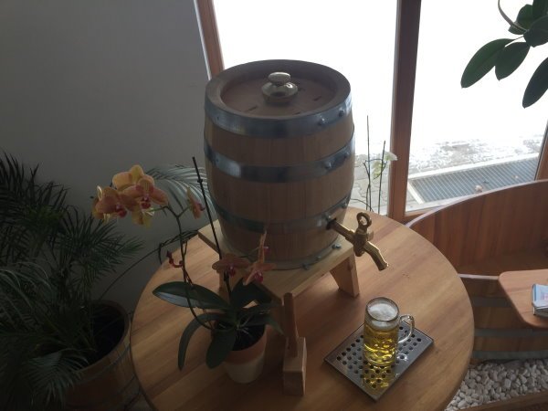 Bierfass Holzkeg 15 Liter  mit VA Blase
